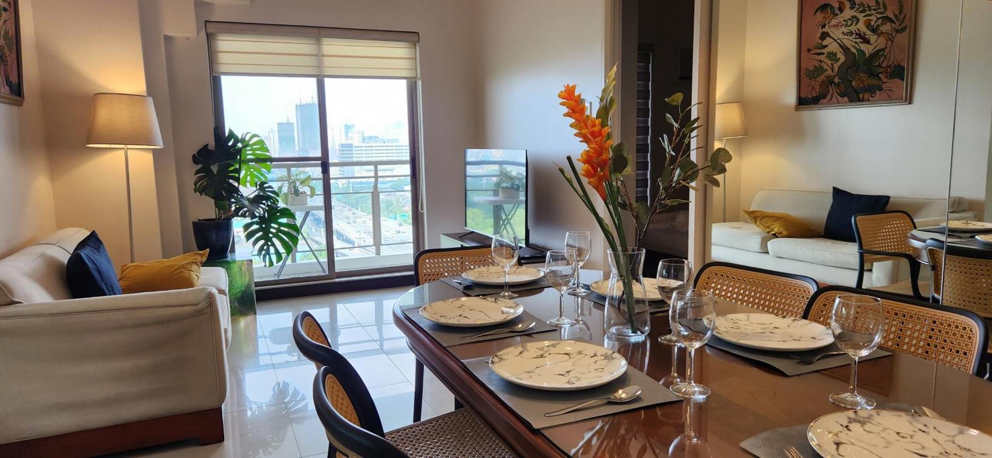 Casa Antonio At Fairway Terraces Family Penthouse 2Br Wi-Fi Nr Golf, Airport, Fort Bgc Manila Exteriér fotografie